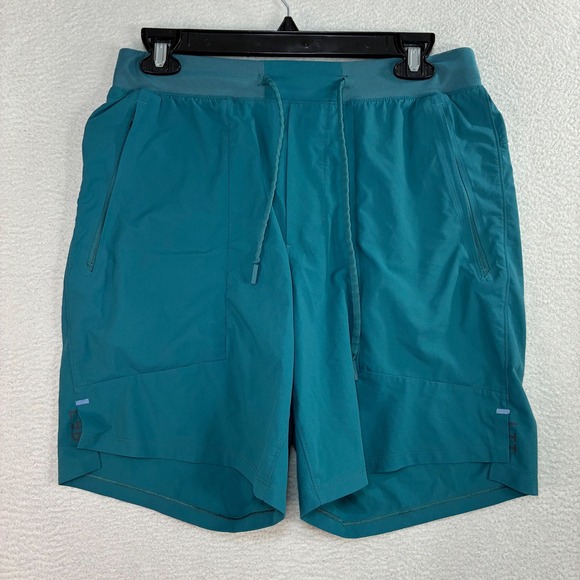 lululemon athletica Other - Lululemon License To Train Short Men M Teal 8" Linerless LTT Running Gym LM7APYS